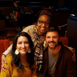 Ines and Bobby with Dr. Brenda Salter-McNeil