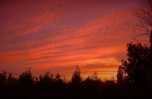 Sunset over Monrovia, CA