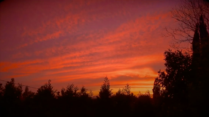 Sunset over Monrovia, CA