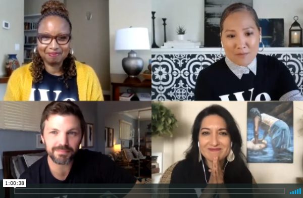 Pastor Gail Song Bantum and Reverend Dr. Brenda Salter McNeil interview Pastora Ines and Pastor Bobby about their church plant during COVID 19