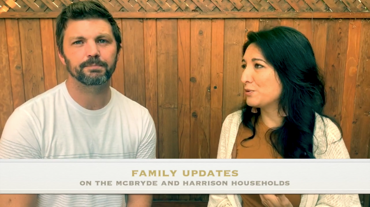 Bobby and Ines give a Ministry Family Update for September 2020