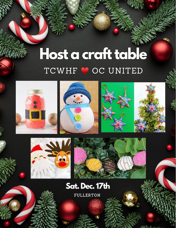 Meleca Consultado is organizing table crafts on the day of the Affordable Christmas Store where we could use your help.